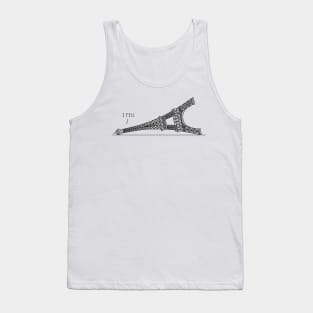 "I Fell" Eiffel Tower Tank Top